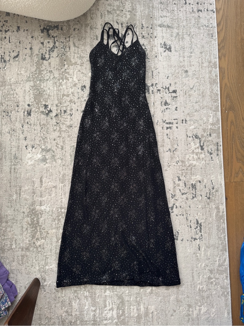Vintage St. John Couture Sparkly Sequined Dress 6